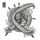 bushido code tattoo design idea