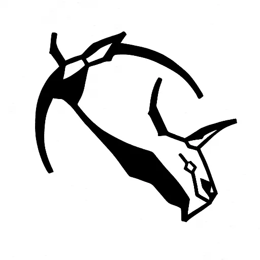 jaguar and oryx  tattoo design idea