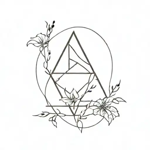 A tattoo design incorporating elements of drawing and writing, symbolizing the client's creative pursuits in both art and literature tattoo design idea