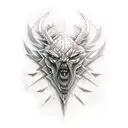 leshin from the witcher  tattoo design idea