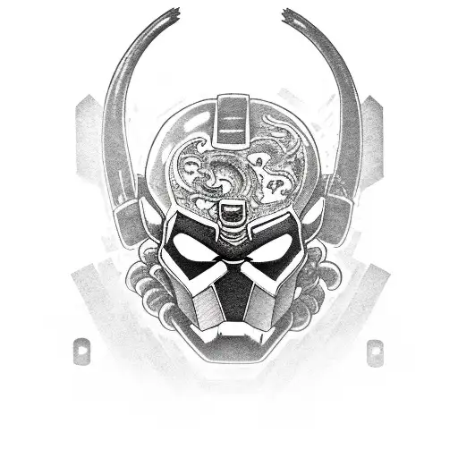 Carnage, Hulk, Megaman x,  Master Chief, Deadpool, Alucard, Leono, Magus, Samus, Vampire D  tattoo design idea