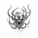 Venom tattoo design idea