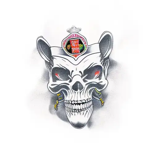 omerta tattoo design idea