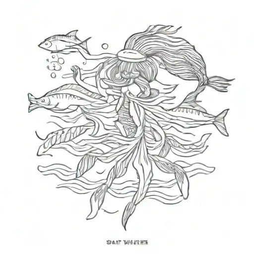 salt water tattoo design idea