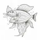 salt water tattoo design idea