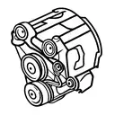 car engine section tattoo design idea