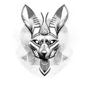 Anubis tattoo design idea