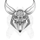 Anubis tattoo design idea