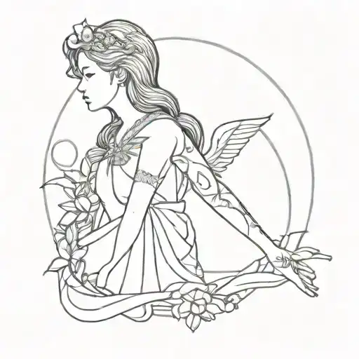 mariana mythology tattoo tattoo design idea
