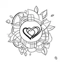 look through the window of this love even though we boarded it up tattoo design idea