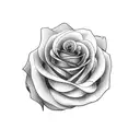 Rose name tattoo design idea