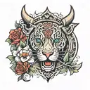 KP tattoo design idea