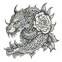 KP tattoo design idea