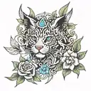 KP tattoo design idea