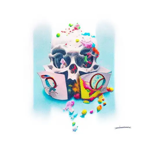 a number 6 that can be a 9 tattoo design idea