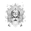 sikh  tattoo design idea