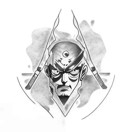 zoro tattoo design idea