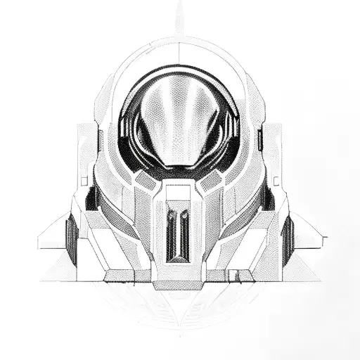 mass effect Normandy  tattoo design idea
