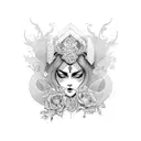 Valeria  tattoo design idea