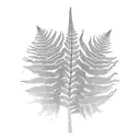 Fern Tree tattoo design idea