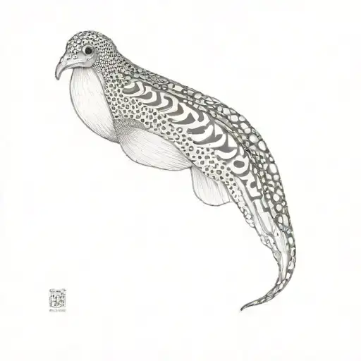 cuttlefish tattoo design idea