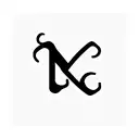 letters; C, L, K and P intertwined tattoo design idea