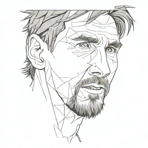 Messi world cup tattoo design idea