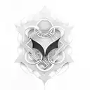 Kahu symbol tattoo design idea