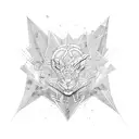 Kahu symbol tattoo design idea