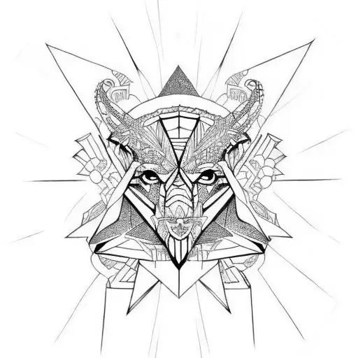 PFB Illuminati style tattoo design idea