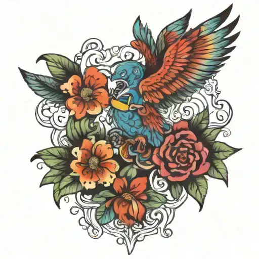 Costa Rica tattoo design idea