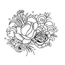 empress tattoo design idea