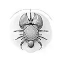 horseshoe crab tattoo design idea