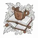 notes, chocolate, current tattoo design idea