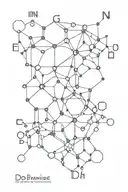 dopamine chemical structure tattoo design idea