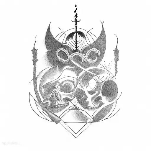 Inferno Divinia Commedia tattoo design idea