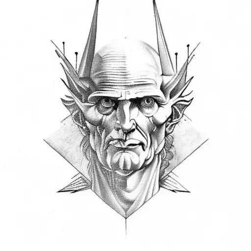 Dante Alighieri tattoo design idea