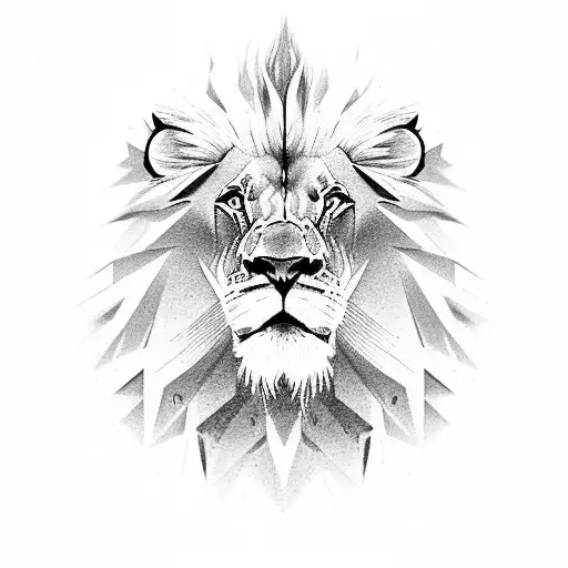 Lions Head Profile Tattoo | Clipart Panda - Free Clipart Images