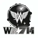 WWE logo baseball combo tattoo design idea