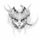 toji fushiguro tattoo design idea