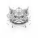 toji fushiguro tattoo design idea