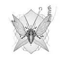 firefly tattoo design idea