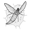 firefly tattoo design idea