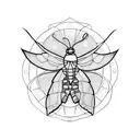 firefly tattoo design idea