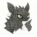 toothless from how to train your dragon tattoo design idea