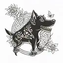 fleabag tattoo design idea