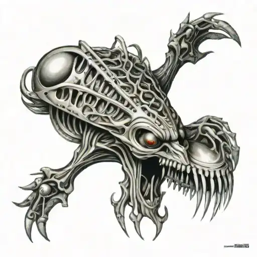 Mr. Giger tattoo design idea