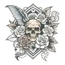 saturday 'til forever tattoo design idea
