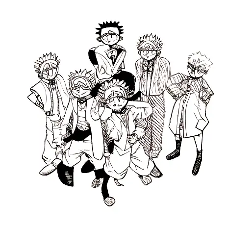 Hunter x Hunter  tattoo design idea