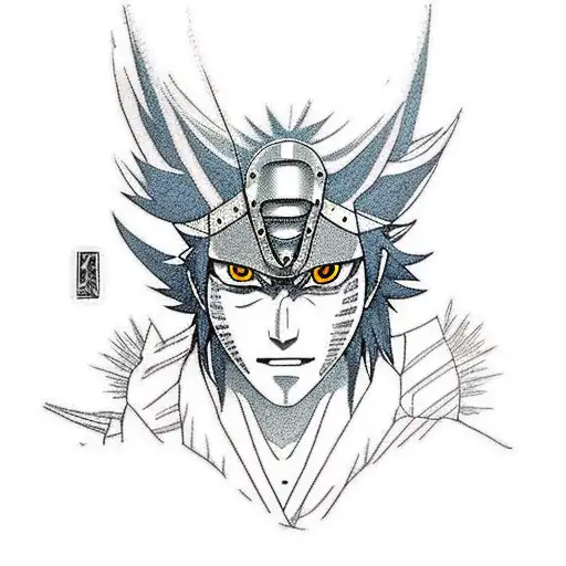 Sasuke  tattoo design idea